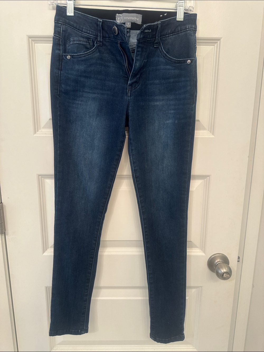 Wit & Wisdom Indigo Blue Skinny Jeans